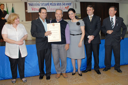 Câmara Municipal aplaude aniversário do Tatuapé