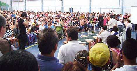 Audiência Pública realizada na última sexta-feira para discutir o Rodoanel   Foto: CMSP